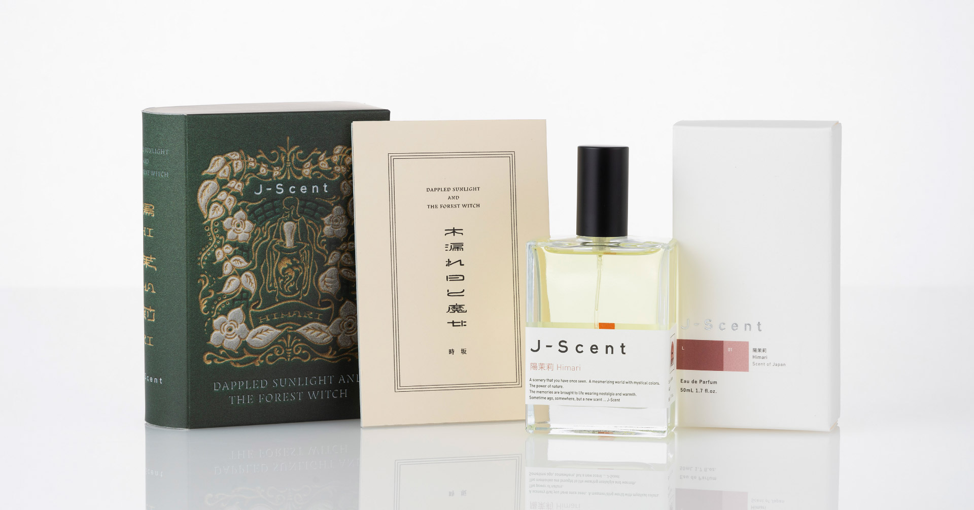 J-Scent『木漏れ日と魔女』セット内容イメージ